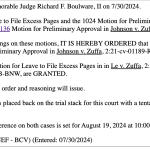 Juez deniega acuerdo para demanda antimonopolio de UFC programada para juicio