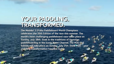 La 25ª edición del Campeonato Mundial de Paddleboard Moloka'i 2 O'ahu el domingo 28 de julio