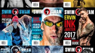 La revista SwimSwam de vista previa olímpica de 2024 con la portada de las hermanas Walsh está lista para enviarse