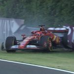 Leclerc, aliviado por los daños limitados en el Ferrari tras el accidente en la FP2