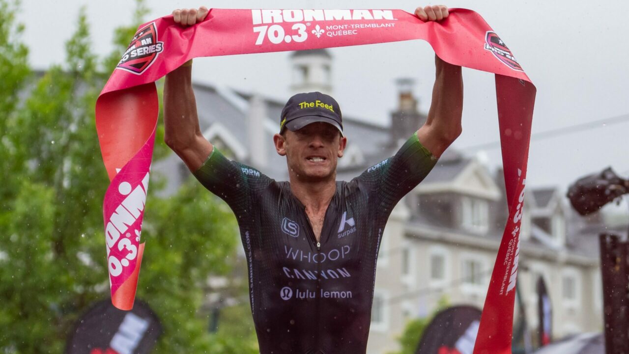 Lionel Sanders consiguió su sexto título en el IRONMAN 70.3 Mont-Tremblant.