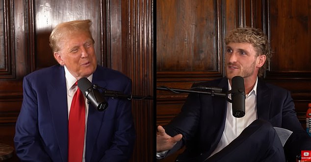 Logan Paul le dijo a Donald Trump que estuvo cerca de reemplazar a Mike Tyson en una pelea contra su propio hermano Jake