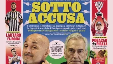 Los periódicos de hoy – Spalletti y Gravina se niegan a dimitir tras la debacle de la Eurocopa 2024, Douglas Luiz ficha por la Juve