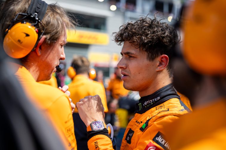 McLaren trabajará con Norris para resolver los problemas en la primera vuelta