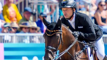 Michael Jung y su Pferd Chipmunk ganaron el oro