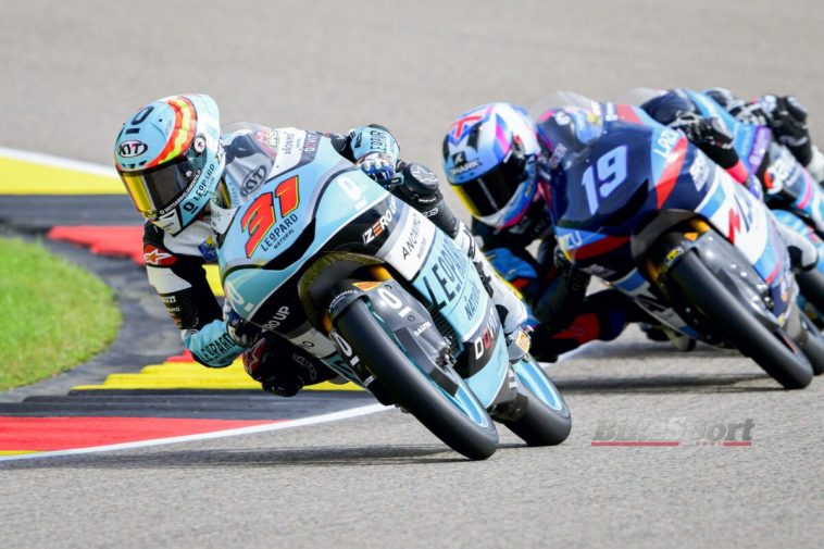 Moto3 Alemania, P1: Nepa lidera el 1-2-3-4 de KTM | Noticias de BikeSport