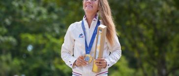 Pauline Ferrand-Prévot finalmente saborea el oro olímpico antes de volver a las carreras en ruta en 2025