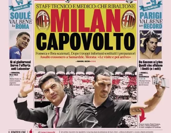 Periódicos de hoy - Por fin llega el día de Morata a Milán, se pone en marcha la misión Osimhen-Lukaku 17 de julio