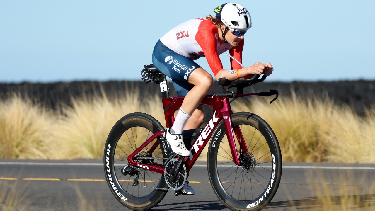 Campeonato Mundial IRONMAN Kona 2023, etapa de ciclismo de Taylor Knibb