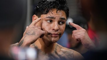 El boxeador en problemas Ryan García se ha embarcado en otra extraña diatriba en las redes sociales esta semana.