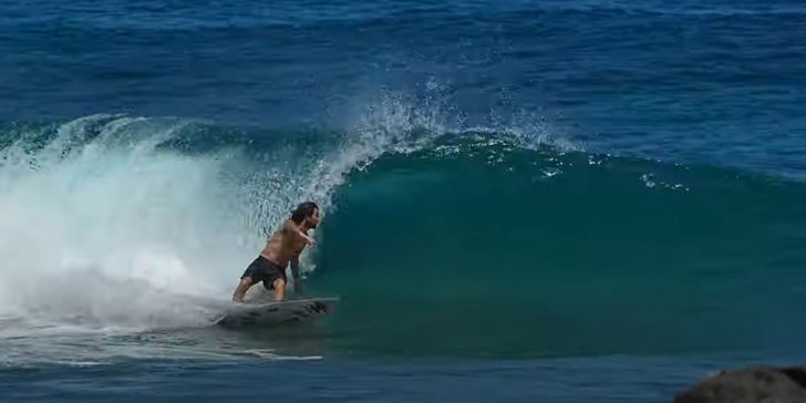 Surf de verano en la costa norte