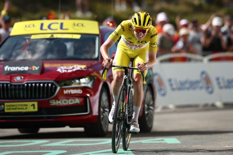 Tadej Pogačar domina el Tour de Francia tras una actuación récord: "Los números más altos que he conseguido nunca"