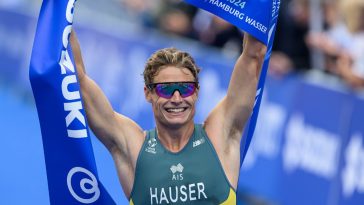 Matt Hauser, WTCS de Hamburgo 2024 Crédito de la fotografía: Tommy Zaferes / World Triathlon