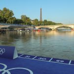 Natación en pontón en París antes de los Juegos Olímpicos de 2024. Crédito de la foto: World Triathlon