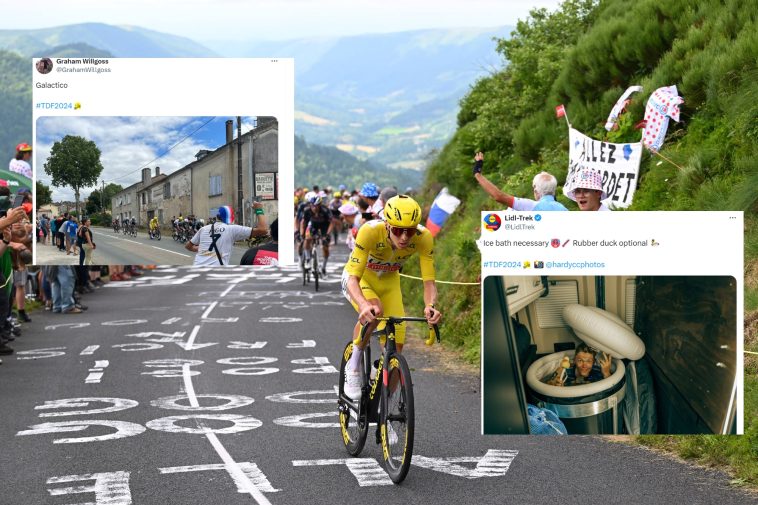 Tweets del día de descanso: Matteo Jorgenson pierde la noción del tiempo y Luis Figo atrapa al Tour de Francia en la cuneta