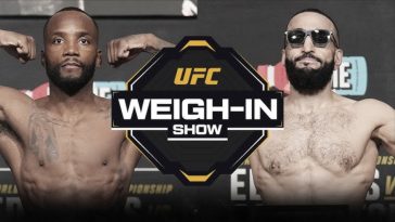 UFC 304: resultados y video del pesaje de Edwards vs. Muhammad 2