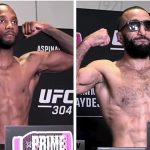 Vídeo del pesaje del evento principal de UFC 304: Leon Edwards vs. Belal Muhammad 2