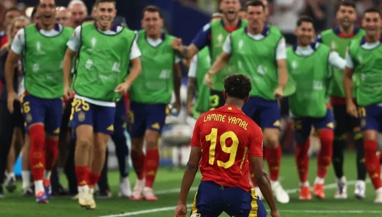 Golazo histórico Lamine Yamal: se convirtió en el goleador más joven de la Eurocopa