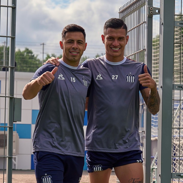 Blas Riveros y Camilo Portilla: Talleres de pretemporada en Saint Petersburgo.