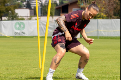 Ana María Guzmán regresó a entrenamientos con Bayern femenino tras nueve meses por lesión | Colombianos en el Exterior