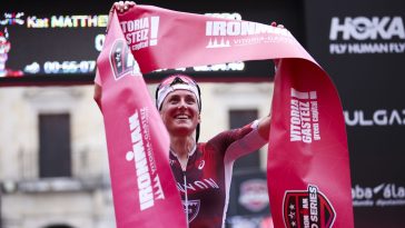 Kat Matthews gana el IRONMAN Vitoria 2024