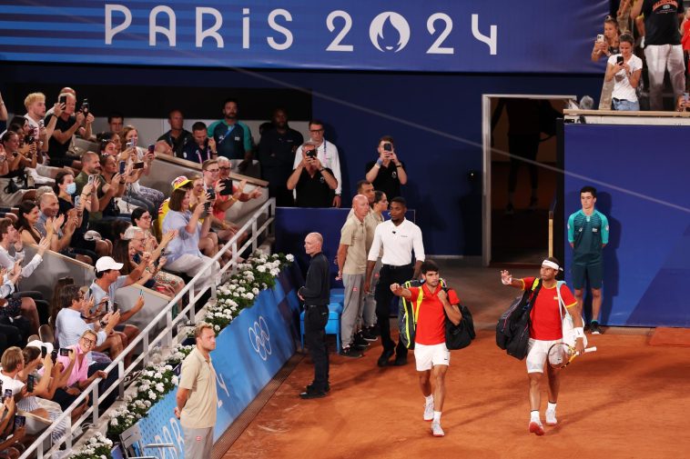 Carlos Alcaraz y Rafael Nadal