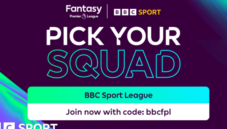 Details on how to join the BBC Sport League on Fantasy Premier League - by using code bbcfpl