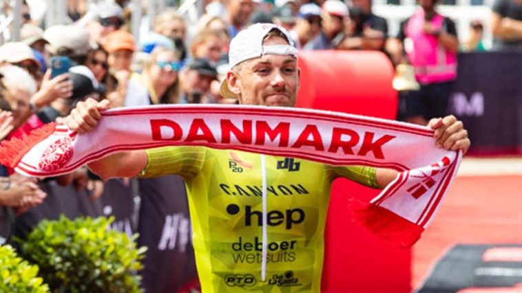 Daniel Baekkegard de Dinamarca se lleva la victoria en el GWM IRONMAN Western Australia 2023