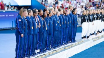 Olympic Gold winners USA return to top of World Ranking