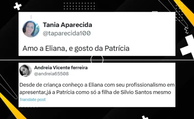 Eliana comenta sobre supuesta pelea con Patrícia Abravanel