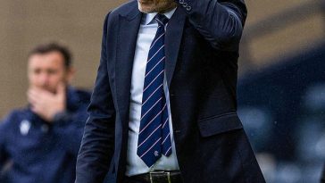 El entrenador del Rangers, Philippe Clement, no ha tenido problemas para buscar el título esta temporada.