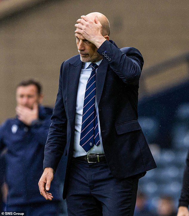 El entrenador del Rangers, Philippe Clement, no ha tenido problemas para buscar el título esta temporada.