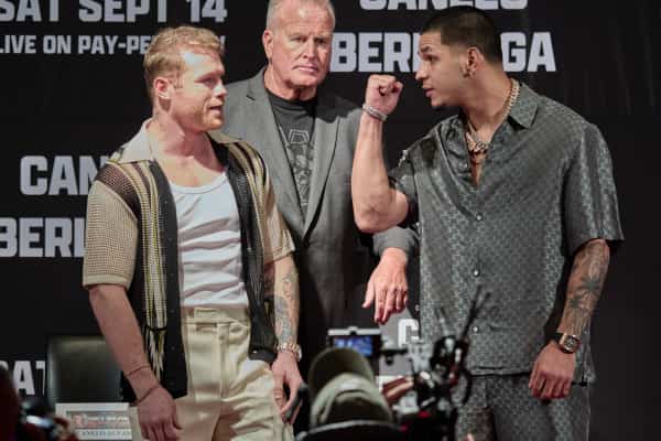 Rueda de prensa de Canelo vs Berlanga 14 de septiembre de 2024