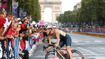 Triatlón de los Juegos Olímpicos de París 2024 con Flora Duffy