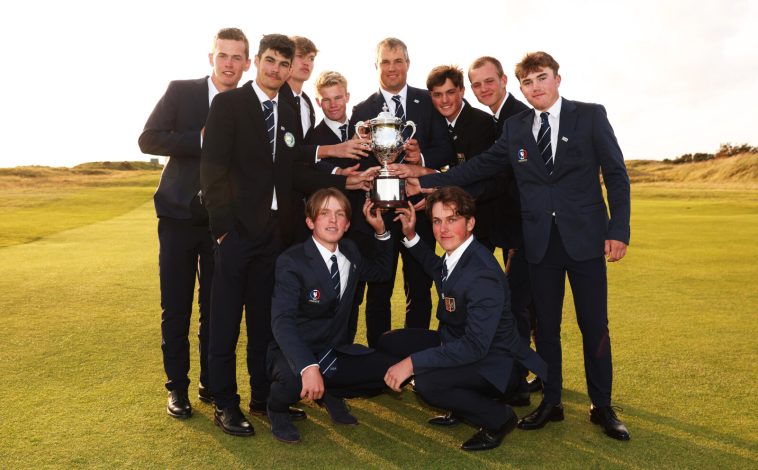 GB&I logra una victoria histórica en el Junior Vagliano Trophy - Noticias de golf