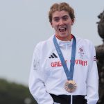 Podio de Beth Potter en los Juegos Olímpicos de París 2024