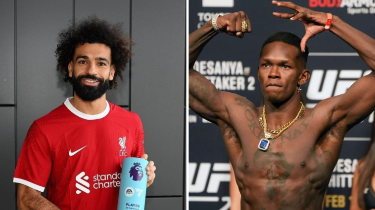 Israel Adesanya, inspiración para la estrella del fútbol Mo Salah