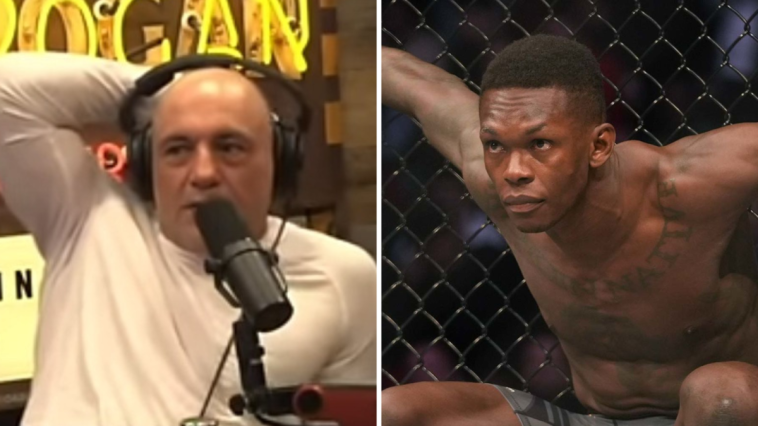 Joe Rogan visiblemente molesto por la derrota de Israel Adesanya en UFC 305