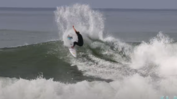 John John Florence y otros profesionales consiguen un oleaje tropical en Lowers Trestles – Sesiones SLAW 4K