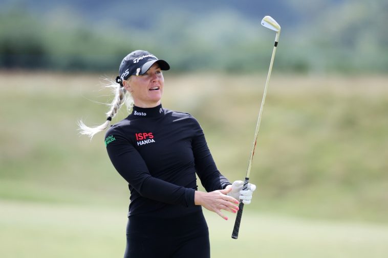 Korda toma el control en un ventoso Open Femenino - Noticias de Golf