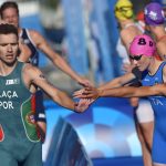 Triatlón Olímpico Vasco Vilaca 2024 París Relevo Mixto