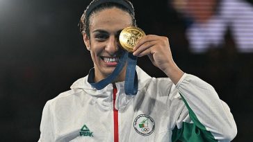 Imane Khelif ganó una medalla de oro para Argelia en el evento de peso welter femenino en París 2024