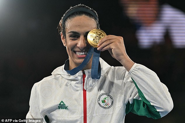 Imane Khelif ganó una medalla de oro para Argelia en el evento de peso welter femenino en París 2024