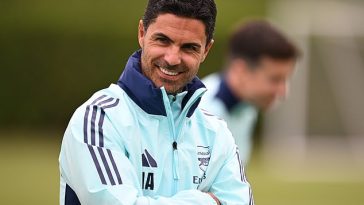 Mikel Arteta habría hecho una broma a sus jugadores del Arsenal en una cena para darles una lección