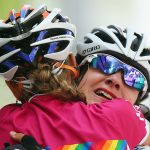 durante la carrera La Fleche Wallonne 2014 el 23 de abril de 2014 en Huy, Bélgica.