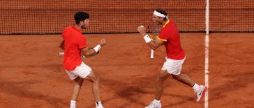 Carlos Alcaraz y Rafael Nadal