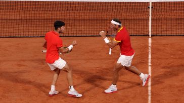 Carlos Alcaraz y Rafael Nadal