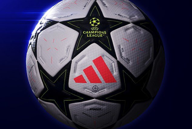 La UEFA y adidas han presentado el nuevo balón para la Liga de Campeones masculina de esta temporada