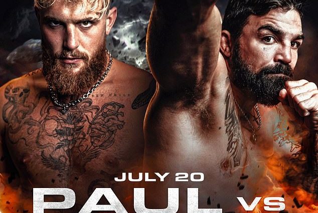 Según informes, Jake Paul se enfrentará al boxeador de 32 años Mike Perry en el ring el próximo mes.