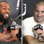 Sean Strickland elogia al "pedazo de mierda" Jon Jones